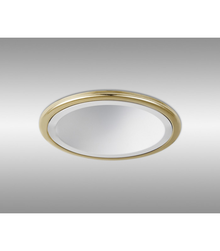 Montauk 5/8W Triac Dimmable 4CCT LED Fire Rated Downlight White Inner & Gold Trim IP65 -13