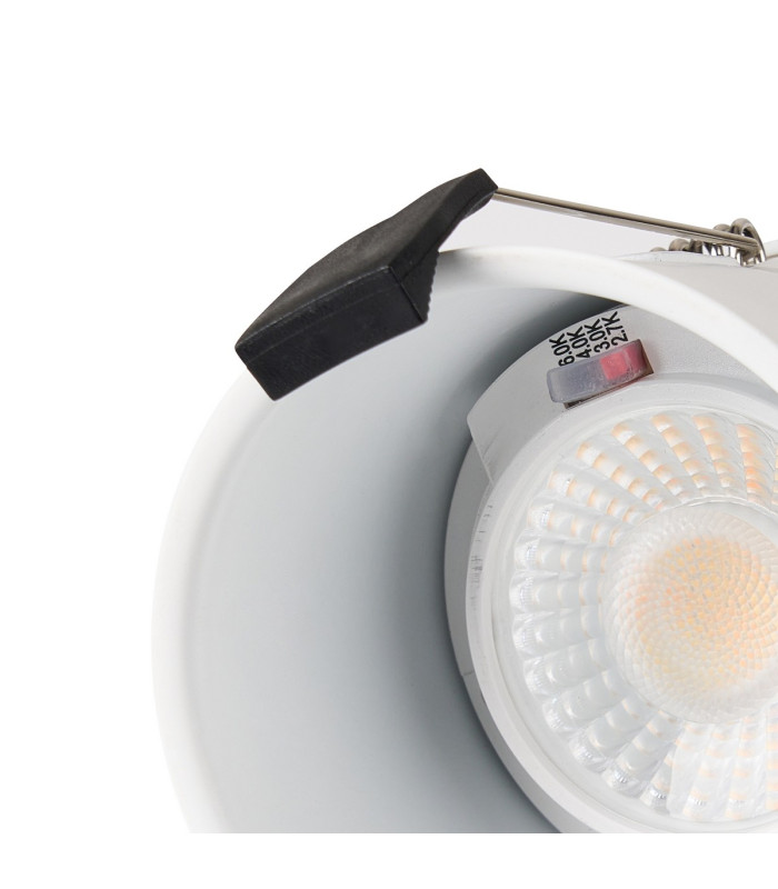 Montauk 5/8W Triac Dimmable 4CCT LED Fire Rated Downlight WITHOUT FASCIA Cut Out: 70mm 800lm 60° Deg IP65 -7