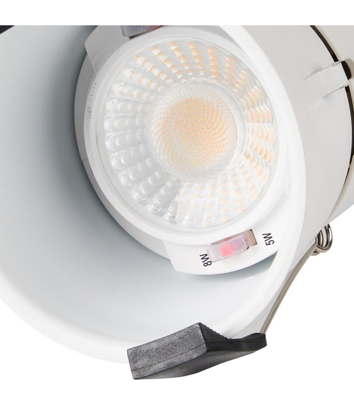 Montauk 5/8W Triac Dimmable 4CCT LED Fire Rated Downlight WITHOUT FASCIA Cut Out: 70mm 800lm 60° Deg IP65 -8
