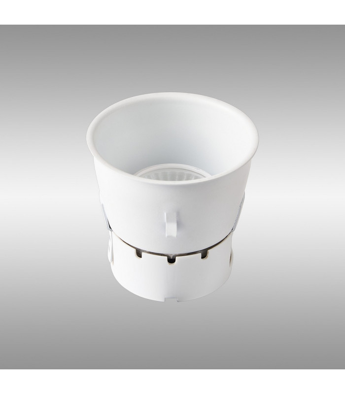 Montauk 5/8W Triac Dimmable 4CCT LED Fire Rated Downlight WITHOUT FASCIA Cut Out: 70mm 800lm 60° Deg IP65 -10