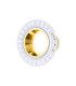 Montauk 5/8W Triac Dimmable 4CCT LED Fire Rated Downlight Trimless Gold Inner Cut Out: 70mm 800lm 60° Deg -1