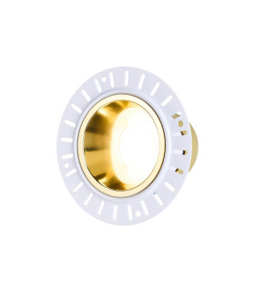 Montauk 5/8W Triac Dimmable 4CCT LED Fire Rated Downlight Trimless Gold Inner Cut Out: 70mm 800lm 60° Deg -1