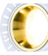Montauk 5/8W Triac Dimmable 4CCT LED Fire Rated Downlight Trimless Gold Inner Cut Out: 70mm 800lm 60° Deg -7