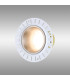 Montauk 5/8W Triac Dimmable 4CCT LED Fire Rated Downlight Trimless Satin Nickel Inner-3