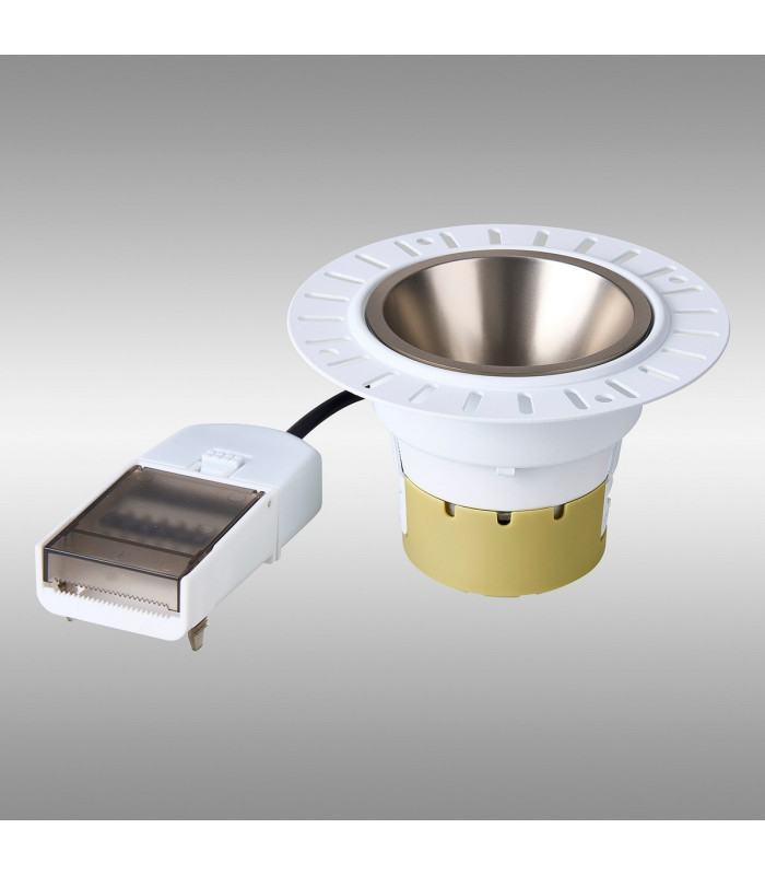 Montauk 5/8W Triac Dimmable 4CCT LED Fire Rated Downlight Trimless Satin Nickel Inner-11