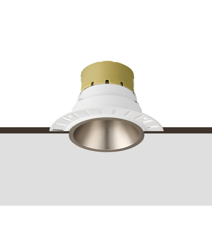 Montauk 5/8W Triac Dimmable 4CCT LED Fire Rated Downlight Trimless Satin Nickel Inner-13