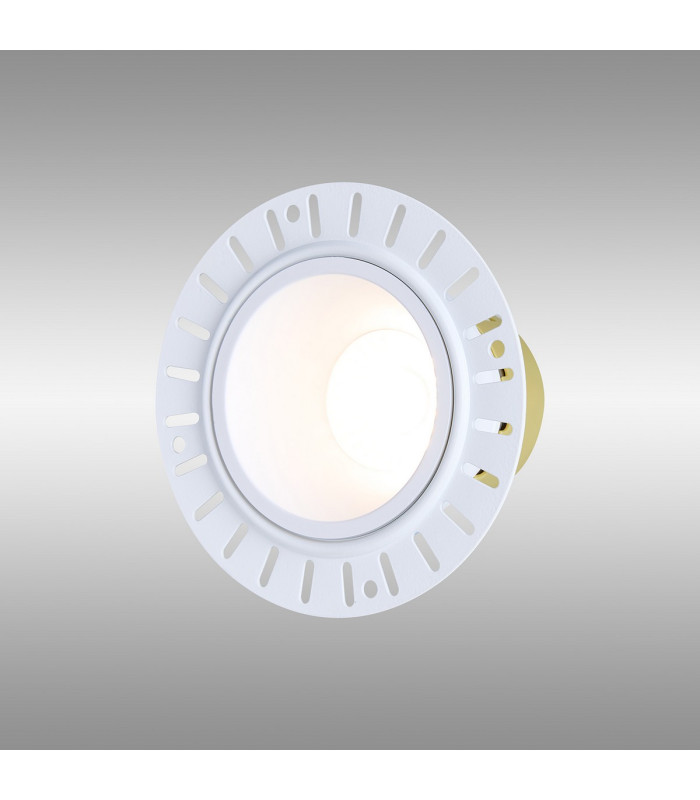 Montauk 5/8W Triac Dimmable 4CCT LED Fire Rated Downlight Trimless White Inner Cut Out: 70mm 800lm 60° Deg -3