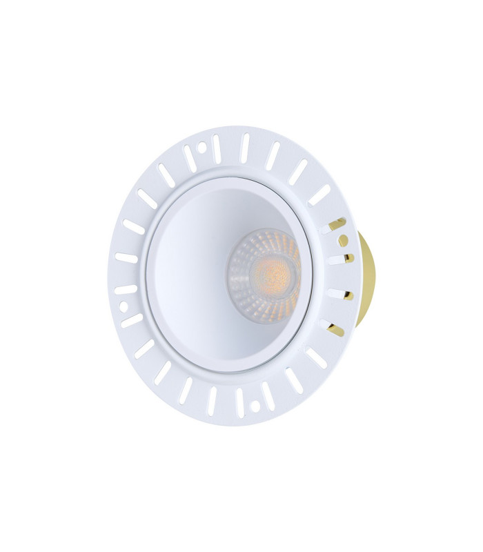 Montauk 5/8W Triac Dimmable 4CCT LED Fire Rated Downlight Trimless White Inner Cut Out: 70mm 800lm 60° Deg -4