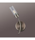 Lancaster Left Wall Lamp 1 Light G9 IP44 Bronze/Clear Glass-7