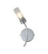 Lancaster Left Wall Lamp 1 Light G9 IP44 Polished Chrome/Clear Glass-1