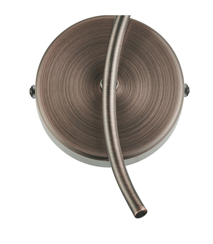 Lancaster Right Wall Lamp 1 Light G9 IP44 Bronze/Clear Glass-5