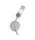 Lancaster Right Wall Lamp 1 Light G9 IP44 Polished Chrome/Clear Glass-1