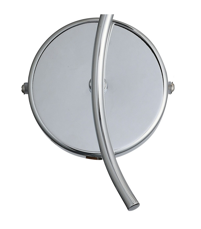 Lancaster Right Wall Lamp 1 Light G9 IP44 Polished Chrome/Clear Glass-5
