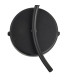 Lancaster Right Wall Lamp 1 Light G9 IP44 Satin Black/Clear Glass-5