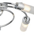 Lancaster 50.5cm Flush Ceiling 5 Light G9 IP44 Polished Chrome/Clear Glass-7
