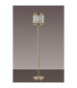 Guilford Floor Lamp 3 x E14 Antique Brass / Clear-8