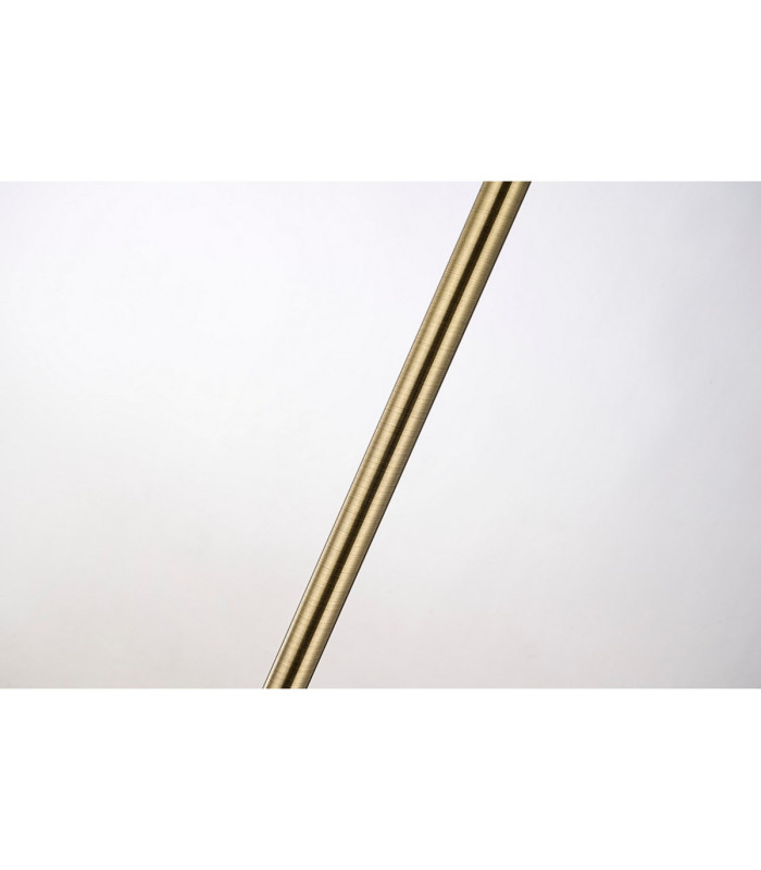 Guilford Floor Lamp 3 x E14 Antique Brass / Clear-10