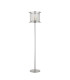 Guilford Floor Lamp 3 x E14 Polished Nickel / Clear-4