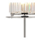 Guilford Floor Lamp 3 x E14 Polished Nickel / Clear-6