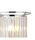 Guilford Floor Lamp 3 x E14 Polished Nickel / Clear-7