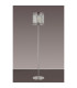 Guilford Floor Lamp 3 x E14 Polished Nickel / Clear-8