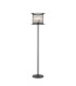 Guilford Floor Lamp 3 x E14 Satin Black / Clear-1