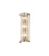 Guilford 57cm Tall Wall Lamp 3 x E14 Antique Brass / Clear-1