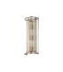 Guilford 57cm Tall Wall Lamp 3 x E14 Antique Brass / Clear-3