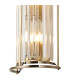 Guilford 57cm Tall Wall Lamp 3 x E14 Antique Brass / Clear-5