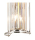 Guilford 57cm Tall Wall Lamp 3 x E14 Polished Nickel / Clear-6