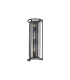 Guilford 57cm Tall Wall Lamp 3 x E14 Satin Black / Clear-4