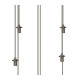 Keene 20 Light G9 Bubble Glass 10 x 3m / 4m Oval Multiple Pendant Polished Chrome / Clear Glass Item Weight: 30.5kg-6
