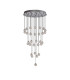 Keene 62cm 30 Light G9 Bubble Glass 10 x 3m / 4m / 5m Round Multiple Pendant Polished Chrome / Clear Glass Item-4