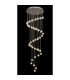 Keene 62cm 40 Light G9 Bubble Glass Round Multiple Pendant Polished Chrome / Clear Glass Item Weight: 60.3kg-3
