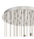 Keene 62cm 40 Light G9 Bubble Glass Round Multiple Pendant Polished Chrome / Clear Glass Item Weight: 60.3kg-8