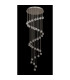 Keene 62cm 40 Light G9 Bubble Glass Round Multiple Pendant Polished Chrome / Clear Glass Item Weight: 60.3kg-13