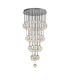 Keene 72cm 50 Light G9 Bubble Glass Round Multiple Pendant Polished Chrome / Clear Glass Item Weight: 75.6kg-1