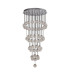 Keene 72cm 50 Light G9 Bubble Glass Round Multiple Pendant Polished Chrome / Clear Glass Item Weight: 75.6kg-5