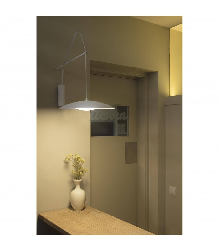 Led Wall Lamp Extendable White 40cm - 2