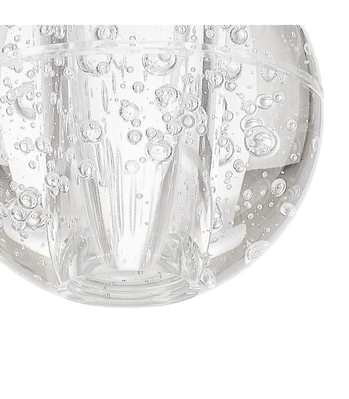 Keene 72cm 50 Light G9 Bubble Glass Round Multiple Pendant Polished Chrome / Clear Glass Item Weight: 75.6kg-10
