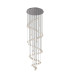 Keene 80cm 60 Light G9 Bubble Glass Round Multiple Pendant Polished Chrome / Clear Glass Item Weight: 93.5kg-5