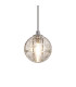 Keene 12cm 1 Light G9 Bubble Glass 2m Single Pendant Polished Chrome / Clear Glass-7