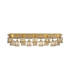 Keene Rectangle 14 Light G9 Flush Light French Gold / Clear Crystal Shade Item Weight: 18.1kg-1