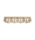 Keene Rectangle 14 Light G9 Flush Light French Gold / Clear Crystal Shade Item Weight: 18.1kg-4