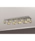 Keene Rectangle 14 Light G9 Flush Light Polished Chrome / Clear Crystal Shade Item Weight: 18.1kg-12
