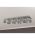 Keene Rectangle 14 Light G9 Flush Light Polished Chrome / Clear Crystal Shade Item Weight: 18.1kg-13
