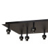 Keene Rectangle 14 Light G9 Flush Light Satin Black / Smoke Crystal Shade Item Weight: 18.1kg-9