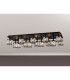 Keene Rectangle 14 Light G9 Flush Sand Black / Clear Crystal Shade Item Weight: 18.08kg-3