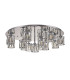 Keene 80.8cm Round 13 Light G9 Flush Polished Chrome / Clear Crystal Shade Item Weight: 18.26kg-4