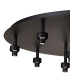 Keene 80.8cm Round 13 Light G9 Flush Sand Black / Smoked Crystal Shade Item Weight: 18.26kg-5
